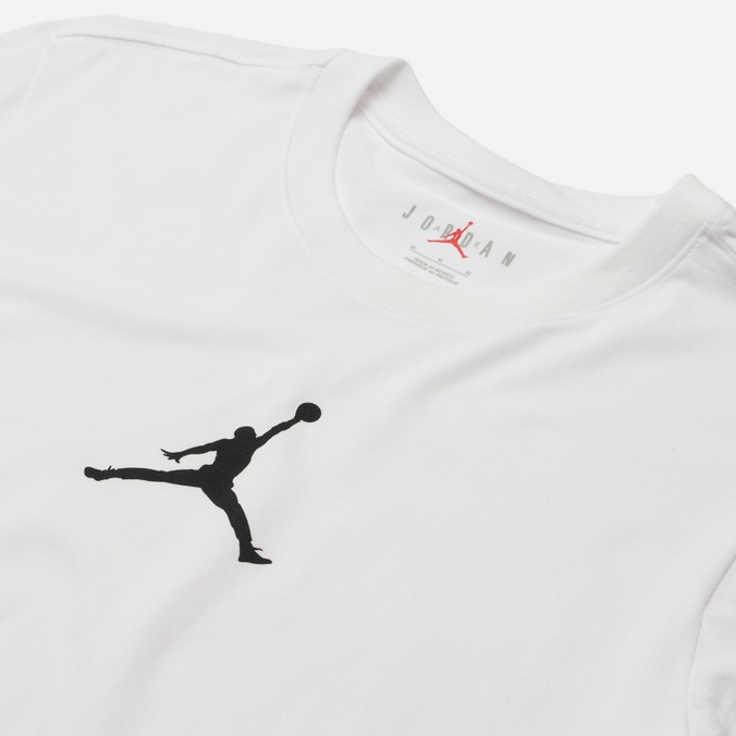 Мужская футболка Jordan, цвет белый, размер S CW5190-102 Jumpman Dri-Fit Crew - фото 2