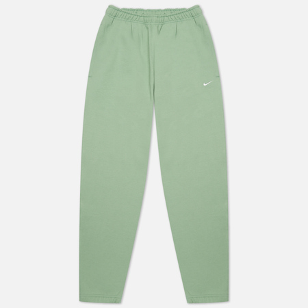 Мужские брюки Nike NRG Solo Swoosh Fleece, цвет зелёный, размер L