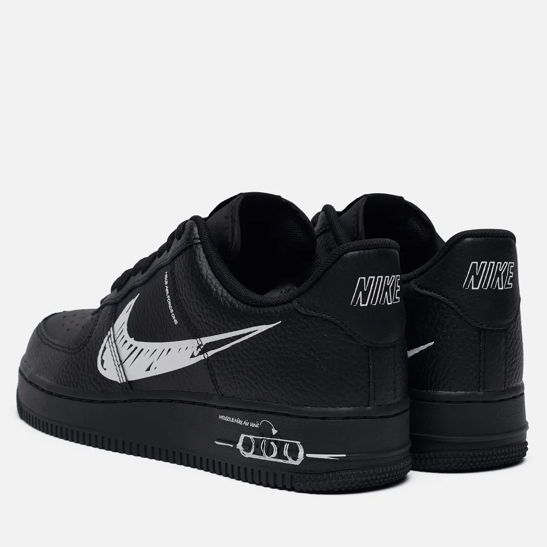 Nike Мужские кроссовки Air Force 1 Low Utility Sketch Pack