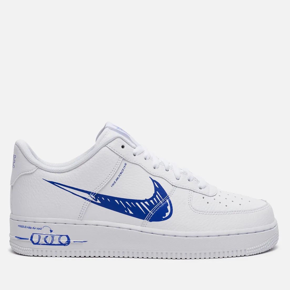 Nike Мужские кроссовки Air Force 1 Low Utility Sketch Pack