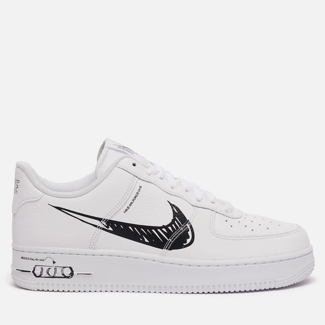 Nike Мужские кроссовки Air Force 1 Low Utility Sketch Pack
