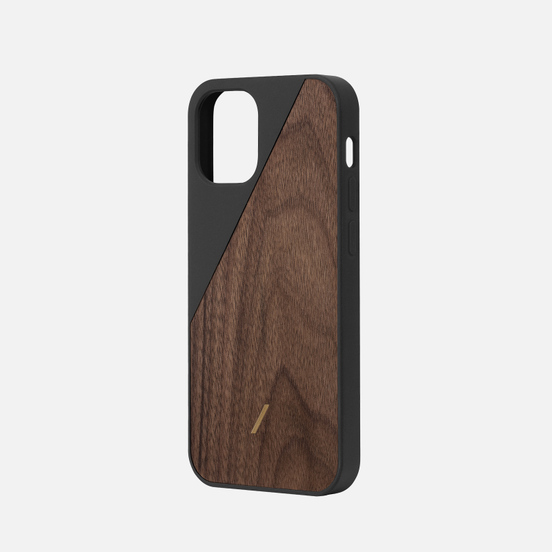 Чехол Native Union Clic Wooden iPhone 12 mini Black