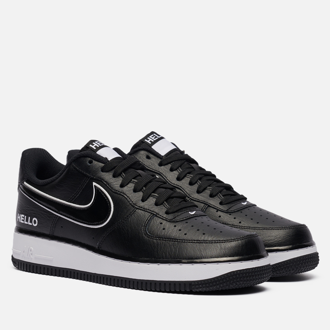 Nike air force nere lucide hotsell