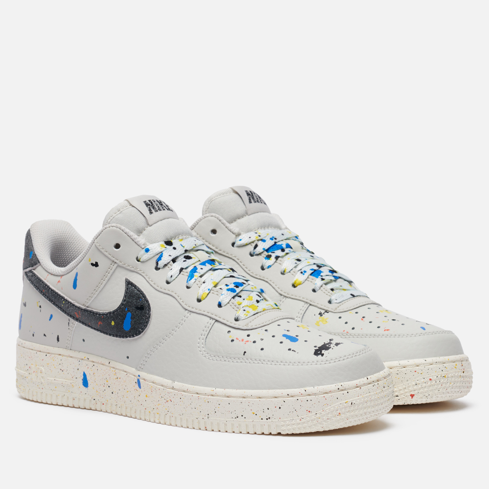 nike air force 1 lv8 paint splatter