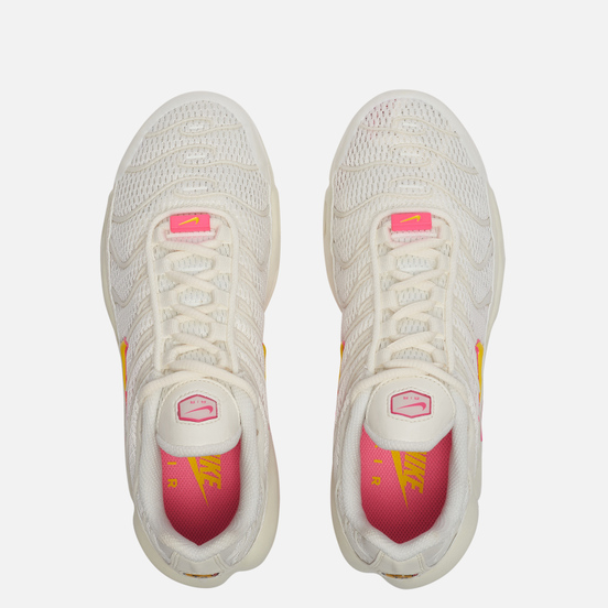 Женские кроссовки Nike Air Max Plus Sail/Opti Yellow/Digital Pink