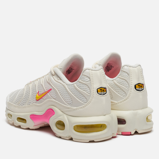 Женские кроссовки Nike Air Max Plus Sail/Opti Yellow/Digital Pink