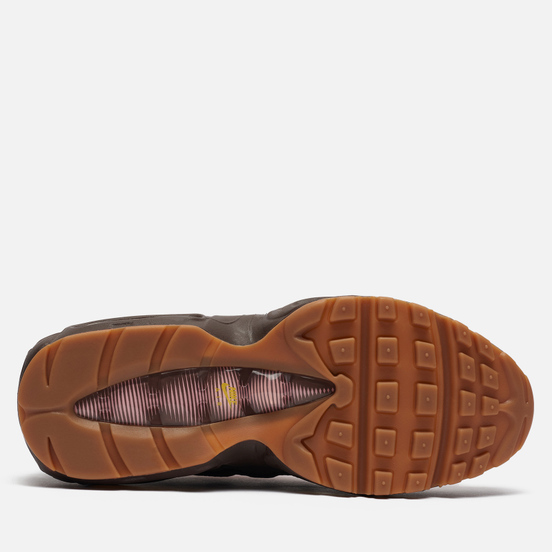 Женские кроссовки Nike Air Max 95 Velvet Brown/Opti Yellow/Light British Tan