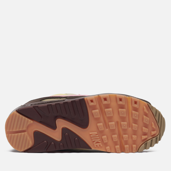 Кроссовки Nike Wmns Air Max 90 Cuban Link Velvet Brown/Pink/Light British Tan