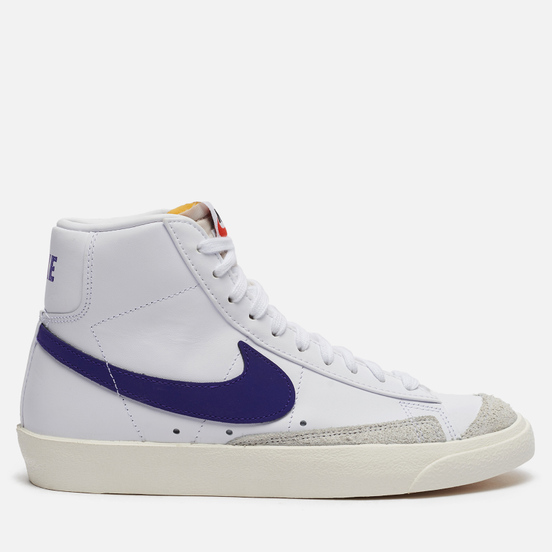 Женские кроссовки Nike Blazer Mid 77 White/Voltage Purple/Sail
