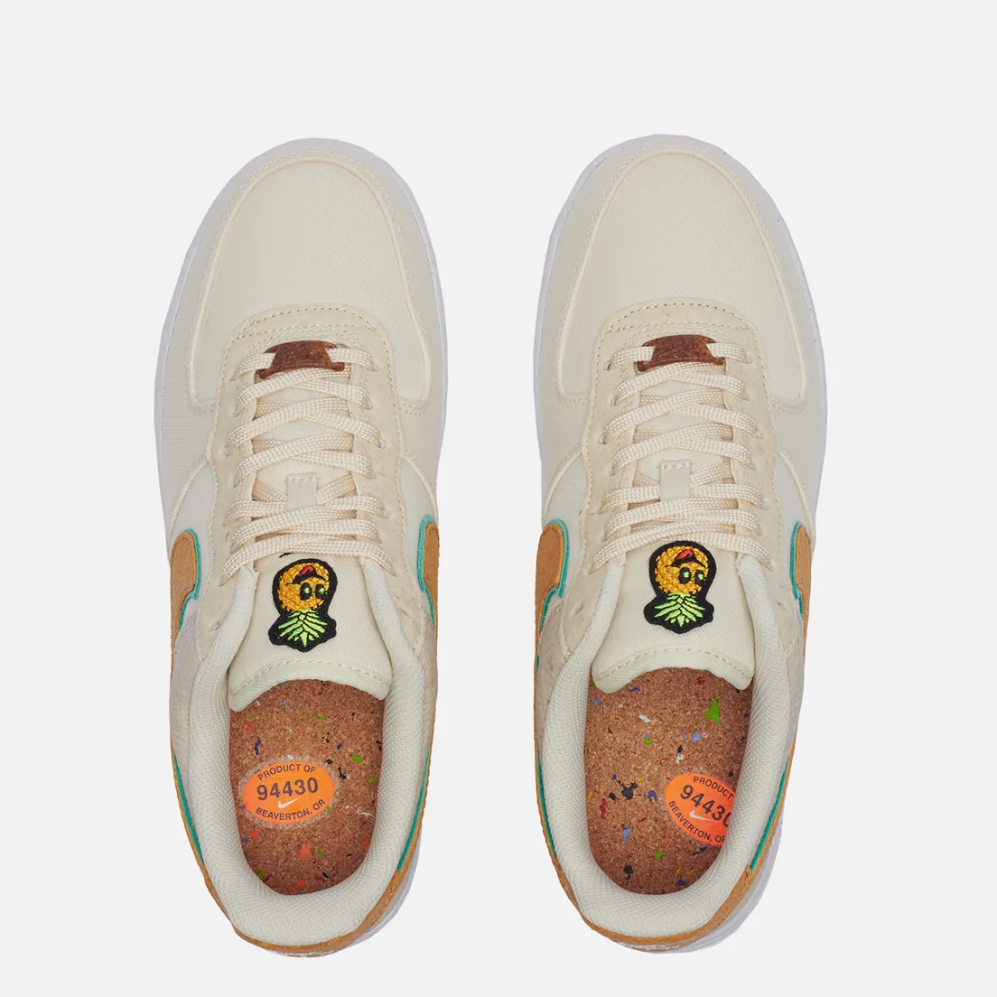 Nike Мужские кроссовки Air Force 1 07 Premium Pineapple
