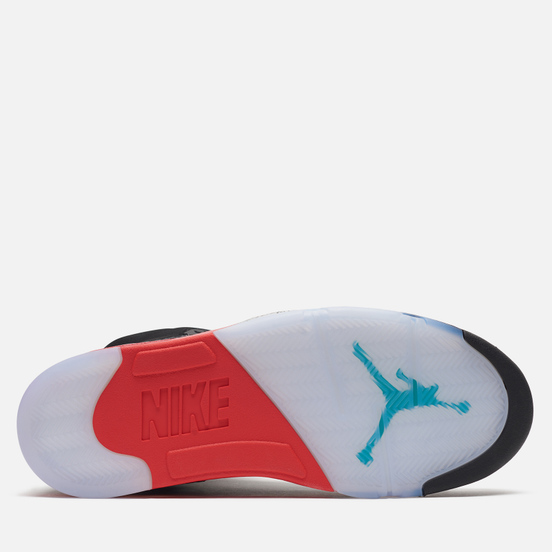 Мужские кроссовки Jordan Air Jordan 5 Retro Top 3 30th Anniversary Black/New Emerald/Fire Red/Grape Ice