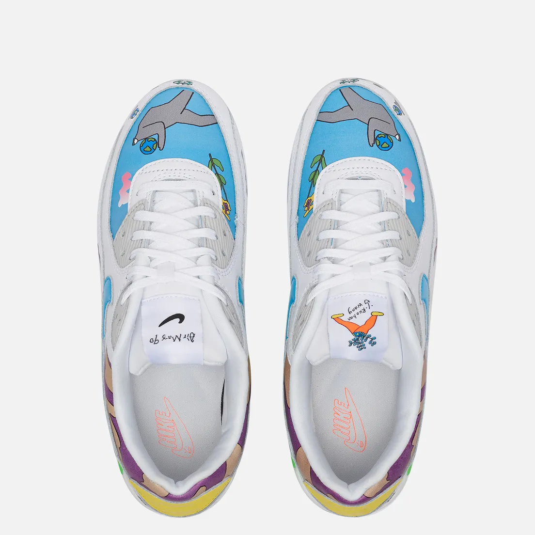 Nike Кроссовки x Ruohan Wang Air Max 90 QS Flyleather