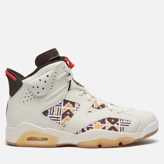 Мужские кроссовки Jordan Air Jordan 6 Retro Quai 54 Sail/Baroque Brown/Team Orange