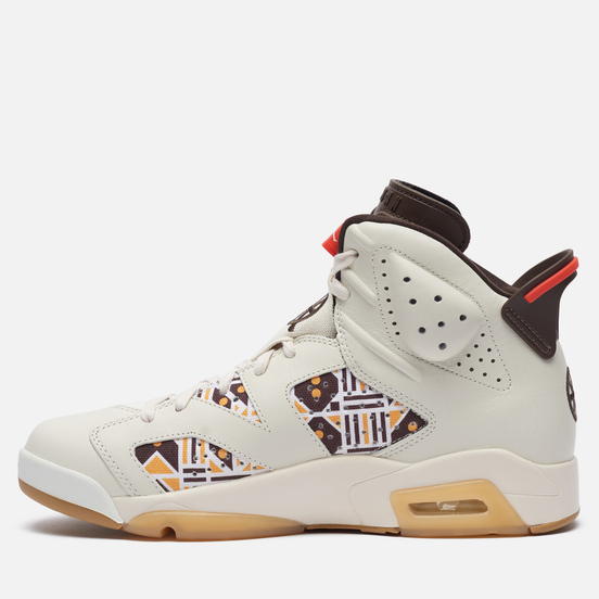 Мужские кроссовки Jordan Air Jordan 6 Retro Quai 54 Sail/Baroque Brown/Team Orange