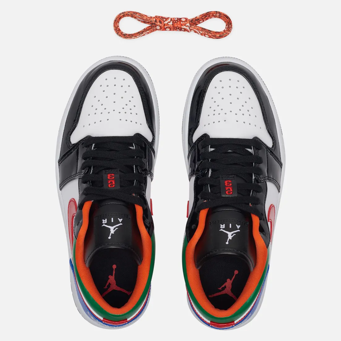 Jordan Женские кроссовки Wmns Air Jordan 1 Low SE Multi-Color Black Toe