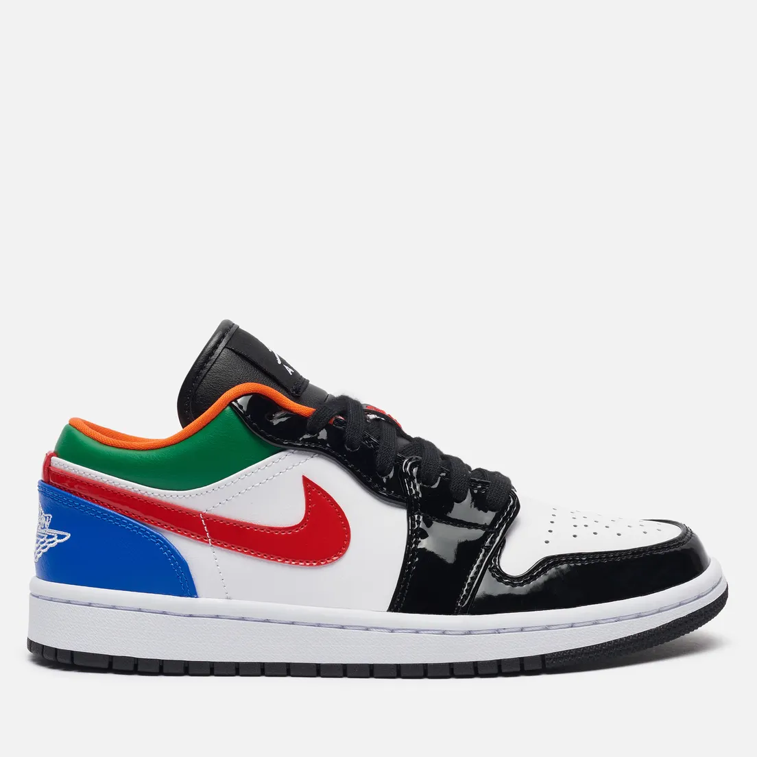 Jordan Женские кроссовки Wmns Air Jordan 1 Low SE Multi-Color Black Toe