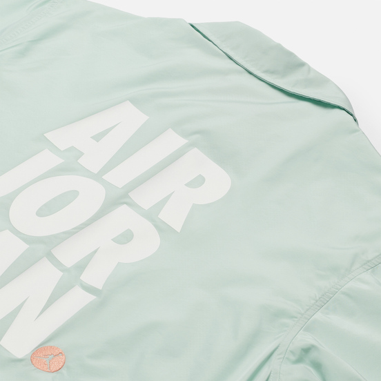 Мужская куртка ветровка Jordan Jumpman Classics Barely Green/Pure Platinum/Apricot Agate