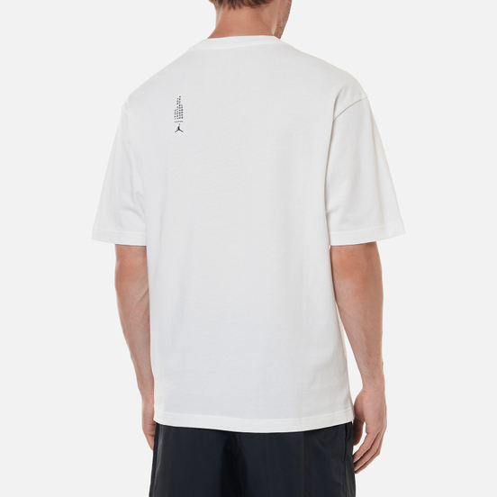 Мужская футболка Jordan 23 Engineered 85 Wordmark Crew Neck White