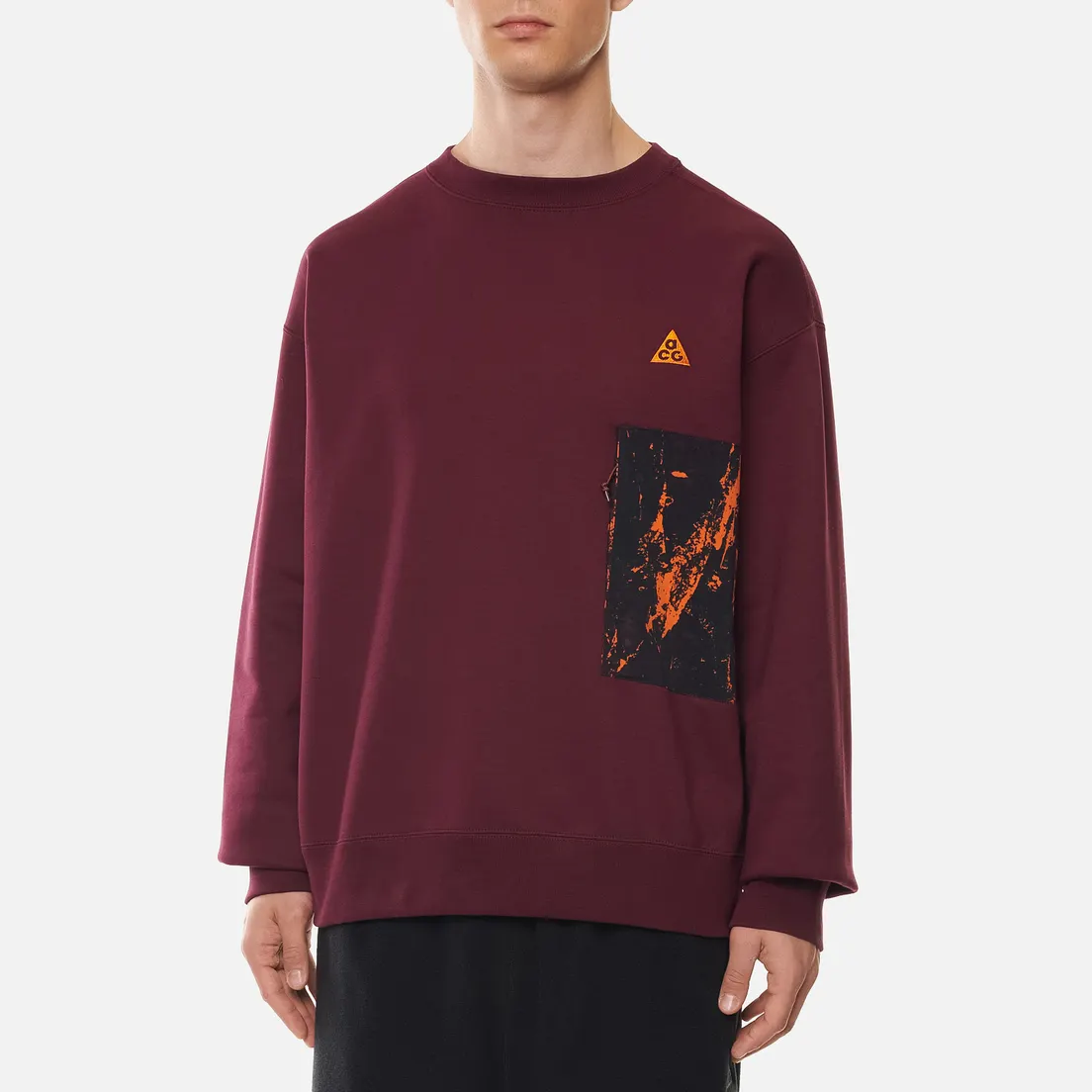 Nike Мужская толстовка ACG NRG All Over Print Crew