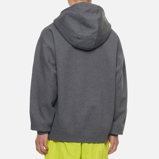 Мужская толстовка Nike NRG Washed Hoodie Charcoal Heathr/White