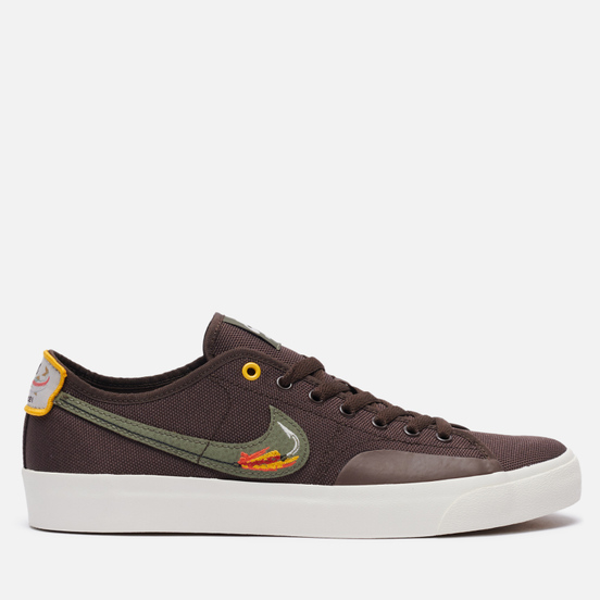 Мужские кроссовки Nike SB Blazer Court DVDL Baroque Brown/Medium Olive/Light Bone