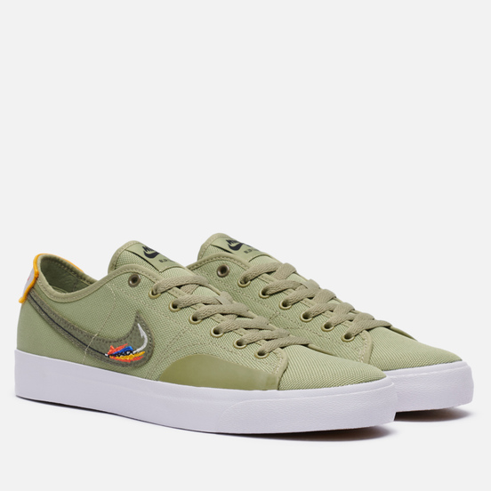 Мужские кроссовки Nike SB Blazer Court DVDL Dusty Olive/Medium Olive/Light Bone/Navy