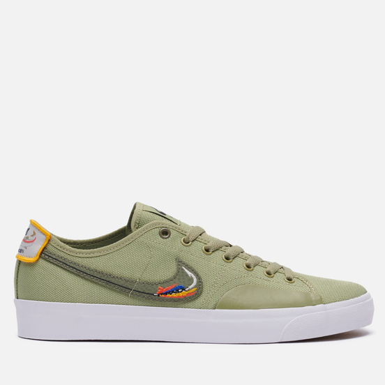 Мужские кроссовки Nike SB Blazer Court DVDL Dusty Olive/Medium Olive/Light Bone/Navy