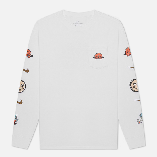 Мужской лонгслив Nike SB Artist White/Black