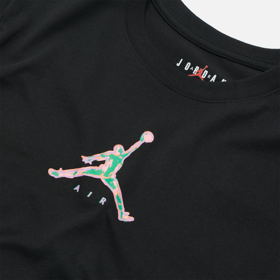 Мужская футболка Jordan 23 Swoosh Crew Neck Black