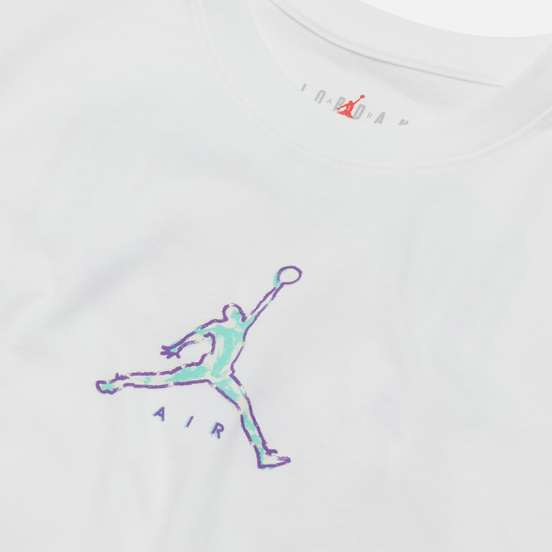 Мужская футболка Jordan 23 Swoosh Crew Neck White