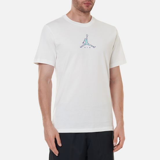 Мужская футболка Jordan 23 Swoosh Crew Neck White