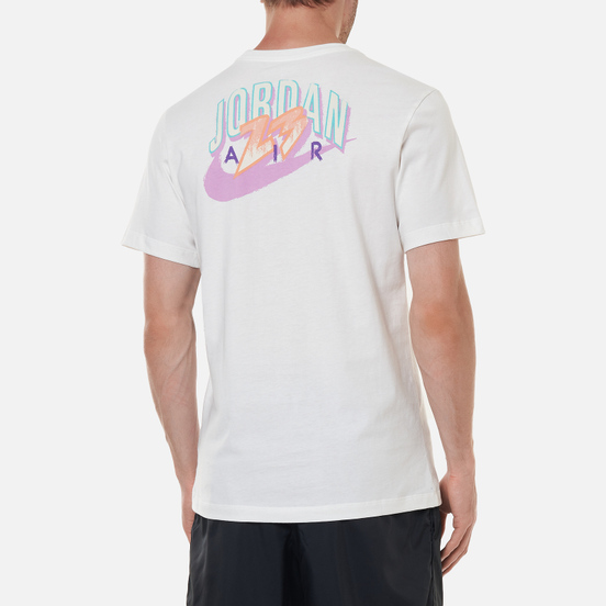 Мужская футболка Jordan 23 Swoosh Crew Neck White