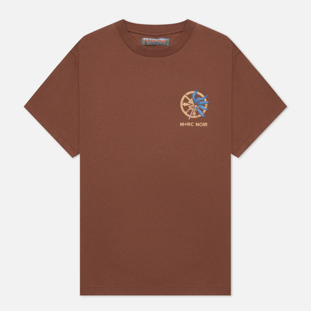 Мужская футболка M+RC Noir Palm, цвет коричневый, размер XXL