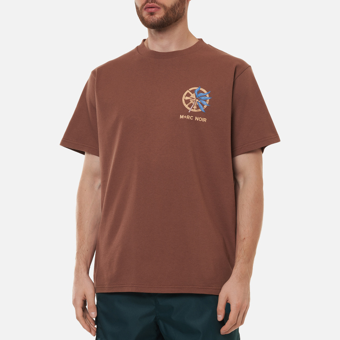 Мужская футболка M+RC Noir, цвет коричневый, размер S D070_023 Palm - фото 4