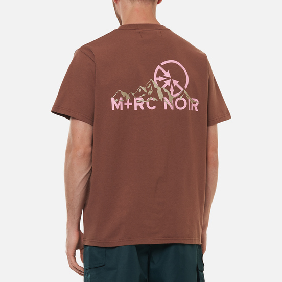 Мужская футболка M+RC Noir Mountain Brown Gold