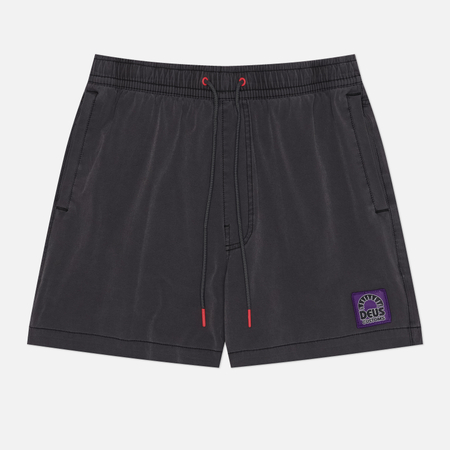 Мужские шорты Deus Ex Machina Sandbar Garment Dyed, цвет серый, размер XL
