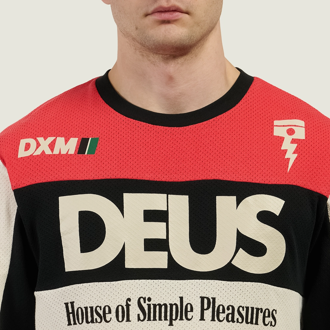 Deus Ex Machina Мужской лонгслив Vilander Moto Jersey