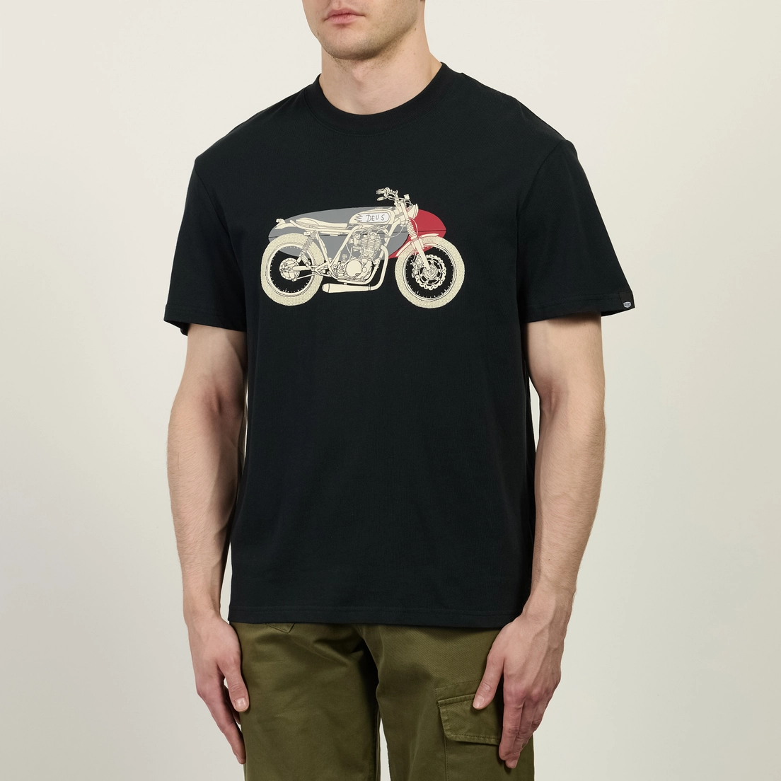 Deus Ex Machina Мужская футболка Drovers Dog