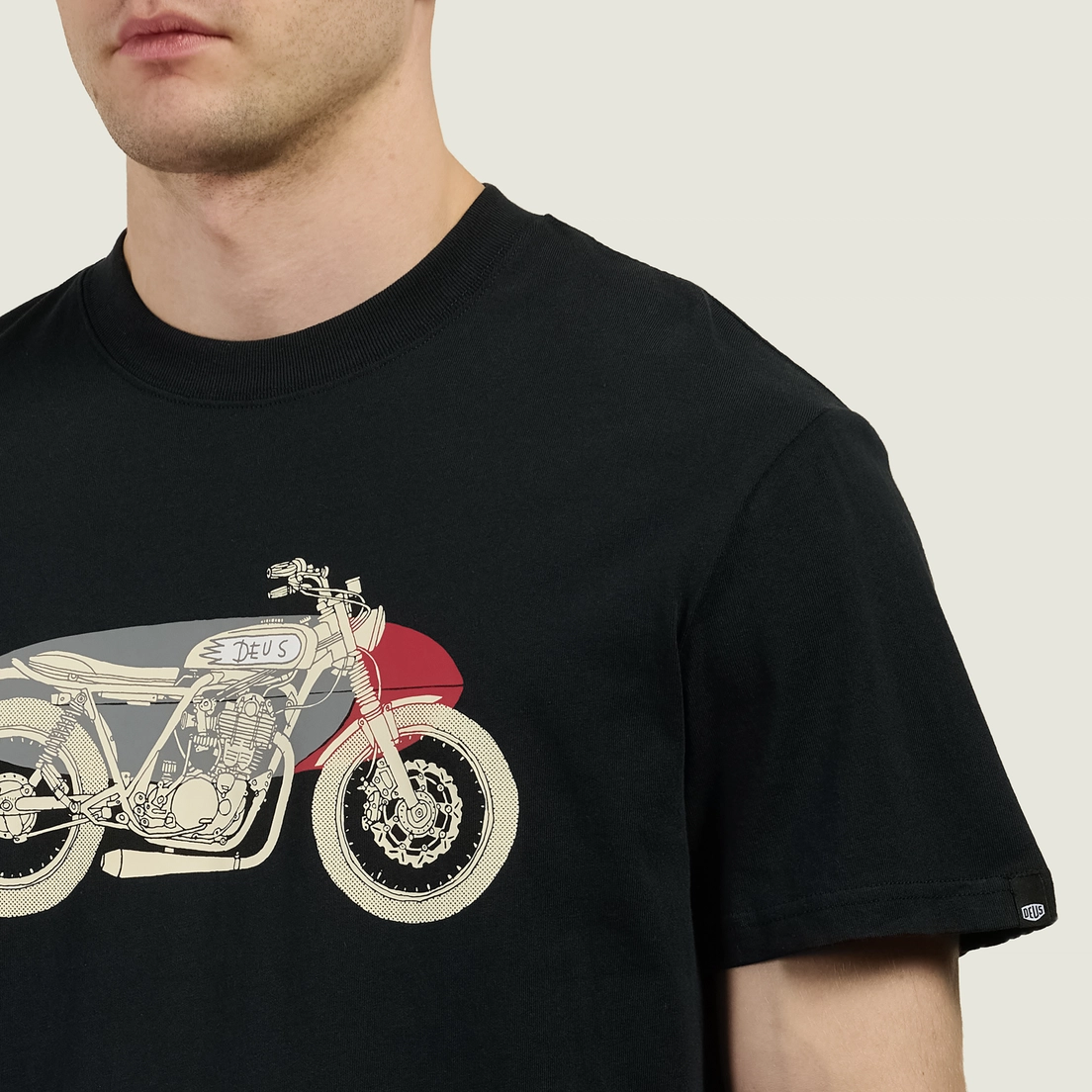 Deus Ex Machina Мужская футболка Drovers Dog