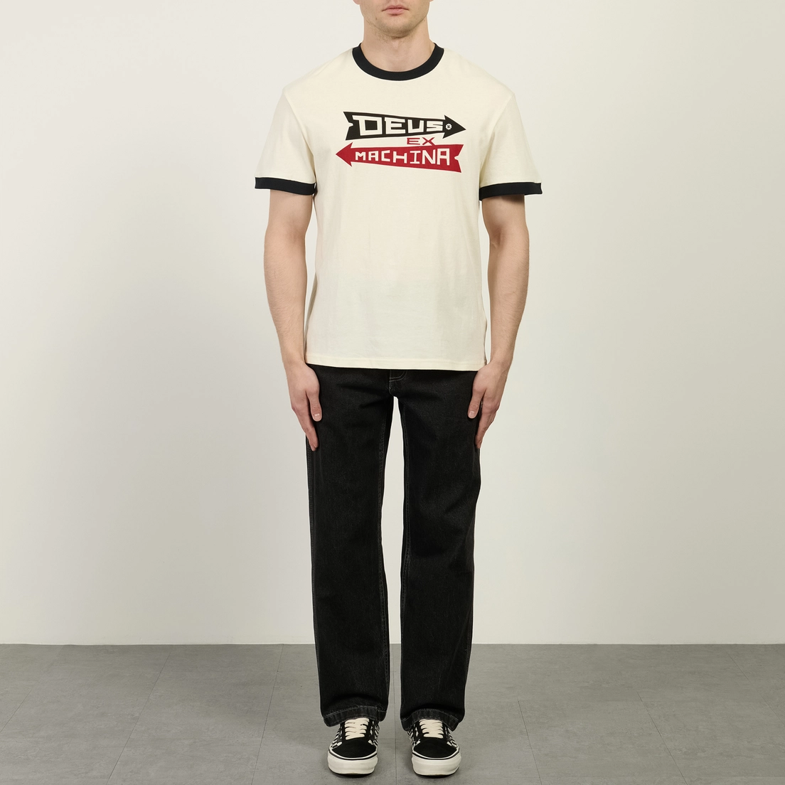 Deus Ex Machina Мужская футболка Arrows Ringer