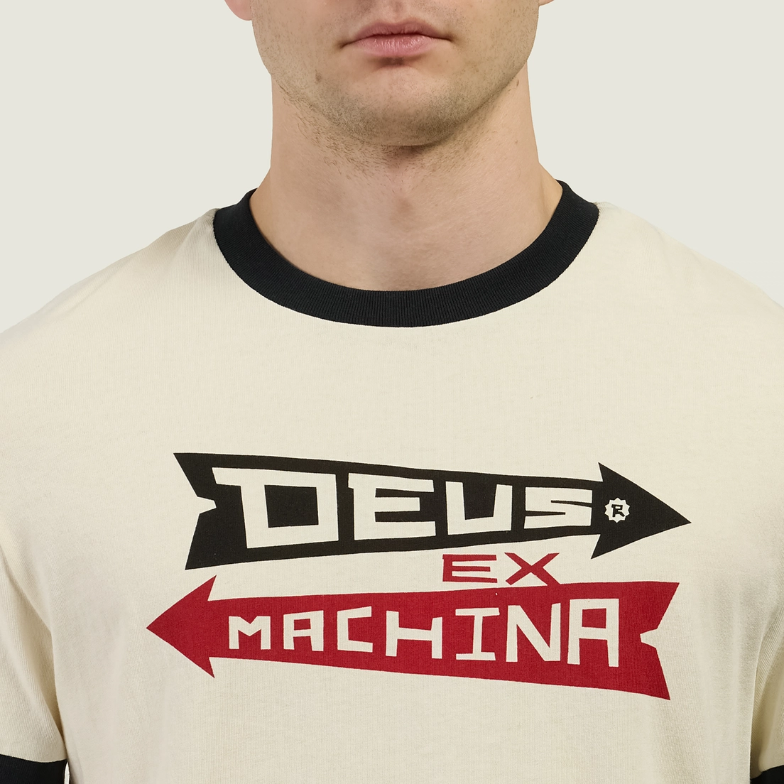 Deus Ex Machina Мужская футболка Arrows Ringer