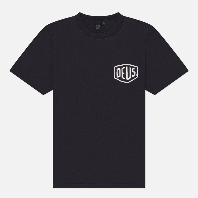 Мужская футболка Deus Ex Machina Shield Garment Dyed