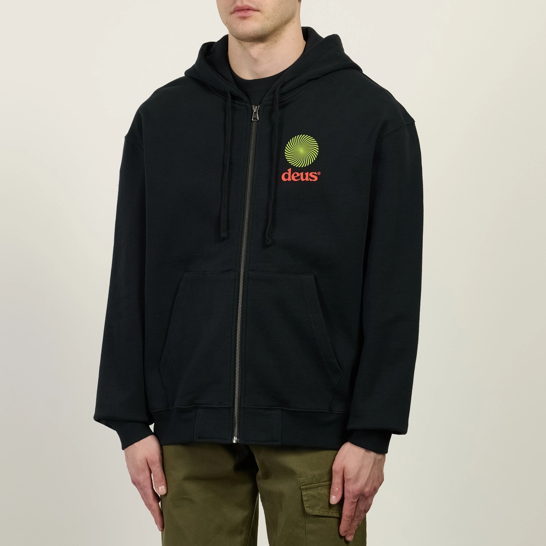 Deus Ex Machina Мужская толстовка Strata Zip Hoodie