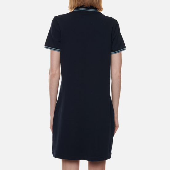 Женское платье Fred Perry Twin Tipped Navy/Silver Blue/Silver Blue