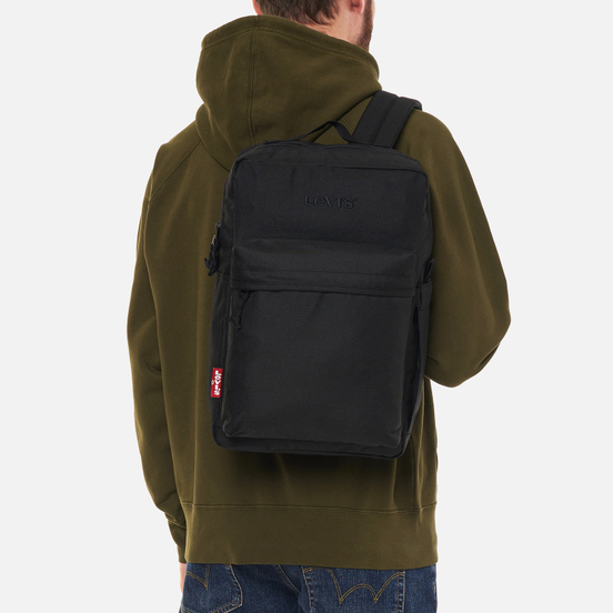 Рюкзак Levi's Standard Issue Wordmark Logo Black