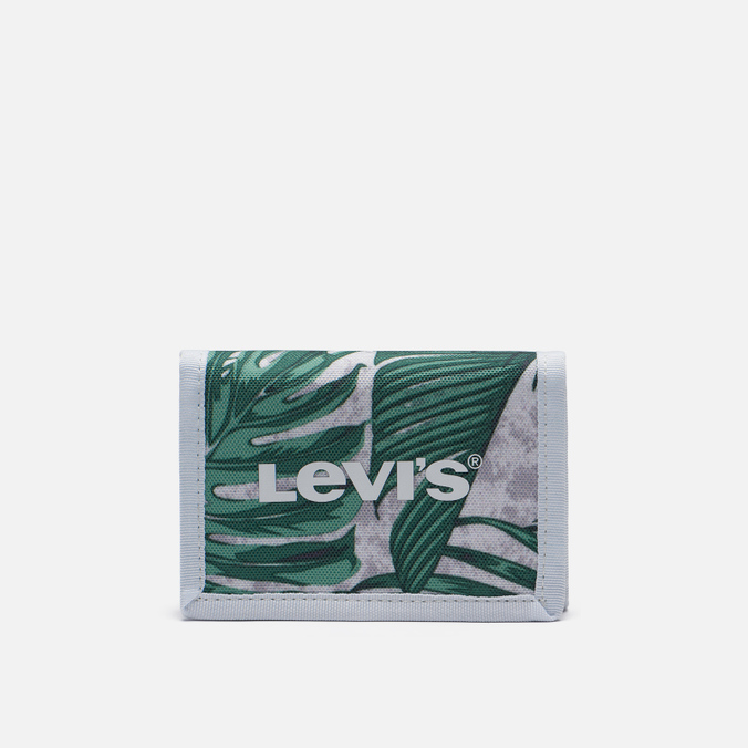 Кошелек Levi's, цвет зелёный, размер UNI
