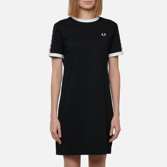 Женское платье Fred Perry Taped Ringer Black