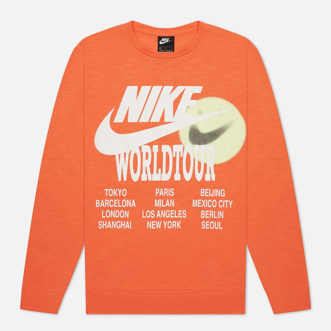 Nike Мужской лонгслив LS World Tour