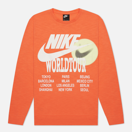 Мужской лонгслив Nike LS World Tour Turf Orange