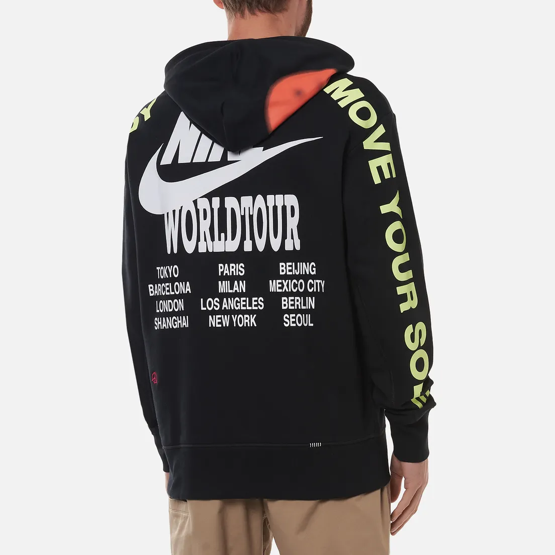 Nike Мужская толстовка French Terry Hoodie World Tour
